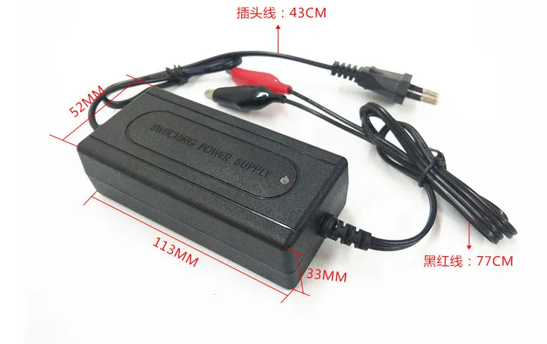 Черная защита от короткого замыкания 12 В 2 А герметичное свинцово-Кислотное