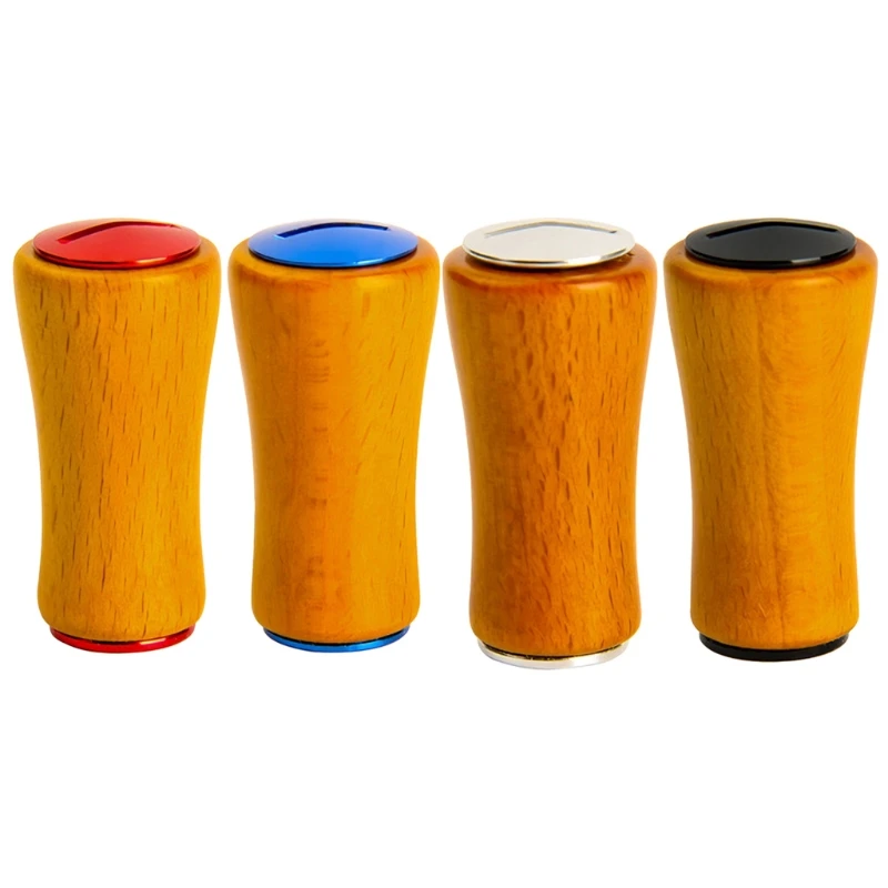 

Fishing Reel Handle Knob DIY Wood Cork Handle Knob Fishing Reel Replacement Part 24BD