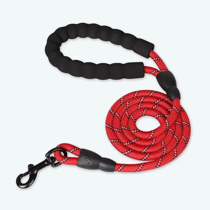 

Nylon Training Dog Leash Webbing Recall Long Lead Line Pet Traction Rope Great for Teaching Camping Backyard