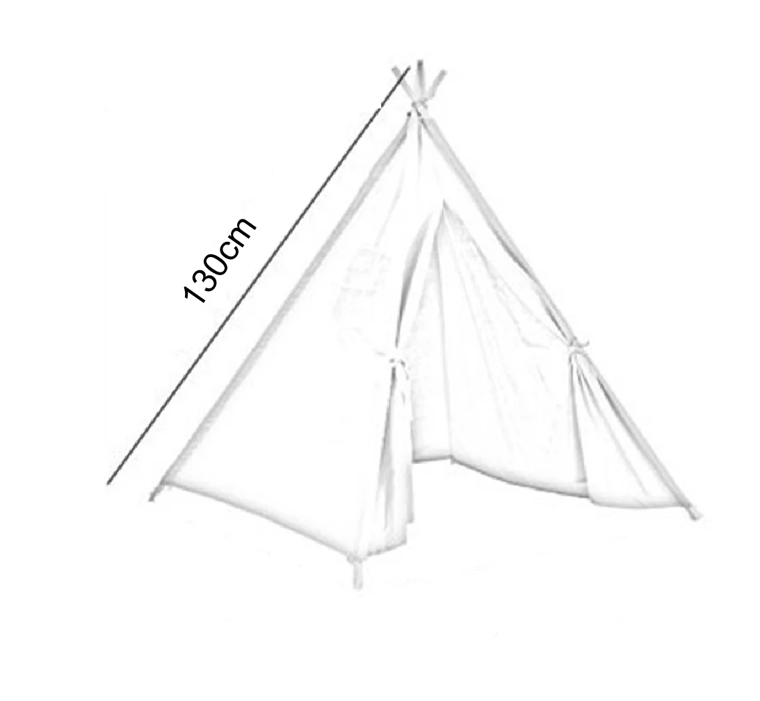 Indian Children’s Tent Teepee Kids Game Play Wigwam Portable Baby Indoor Outdoor Camping House Boys Girls Birthday Gift | Игрушки и