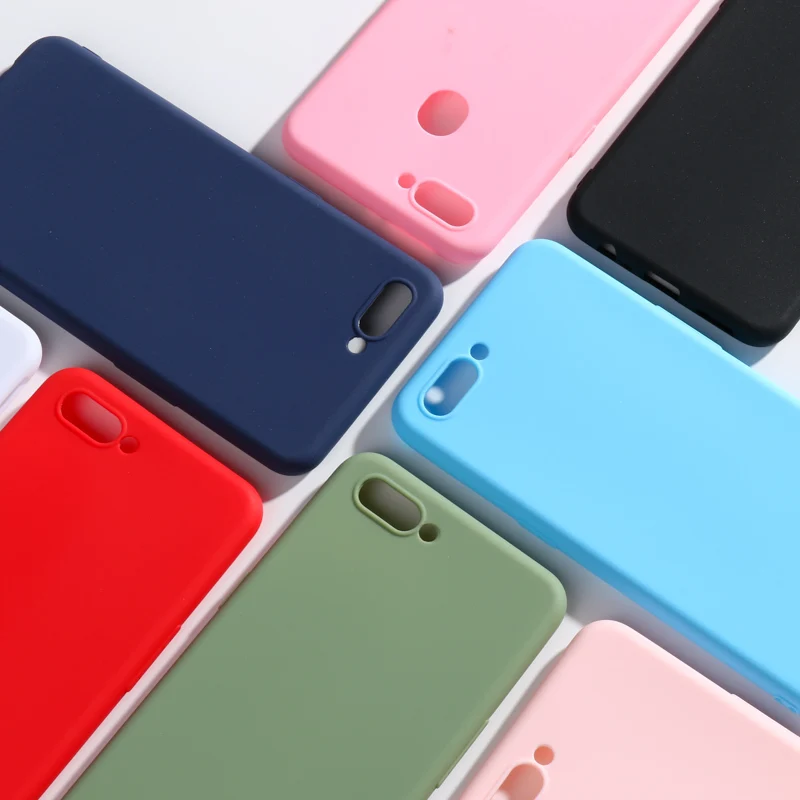Чехол для Oppo A3S 6 2 '' чехол телефона карамельных цветов Мягкая силиконовая