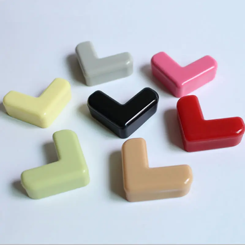 Детский защитный бампер разноцветный силиконовый чехол для углов утолщенный L