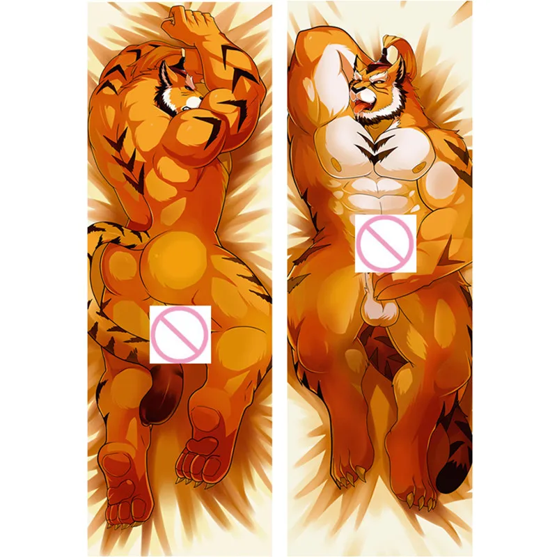 Новое поступление аниме мультяшная пушистая Тигровая подушка чехлы Dakimakura чехол
