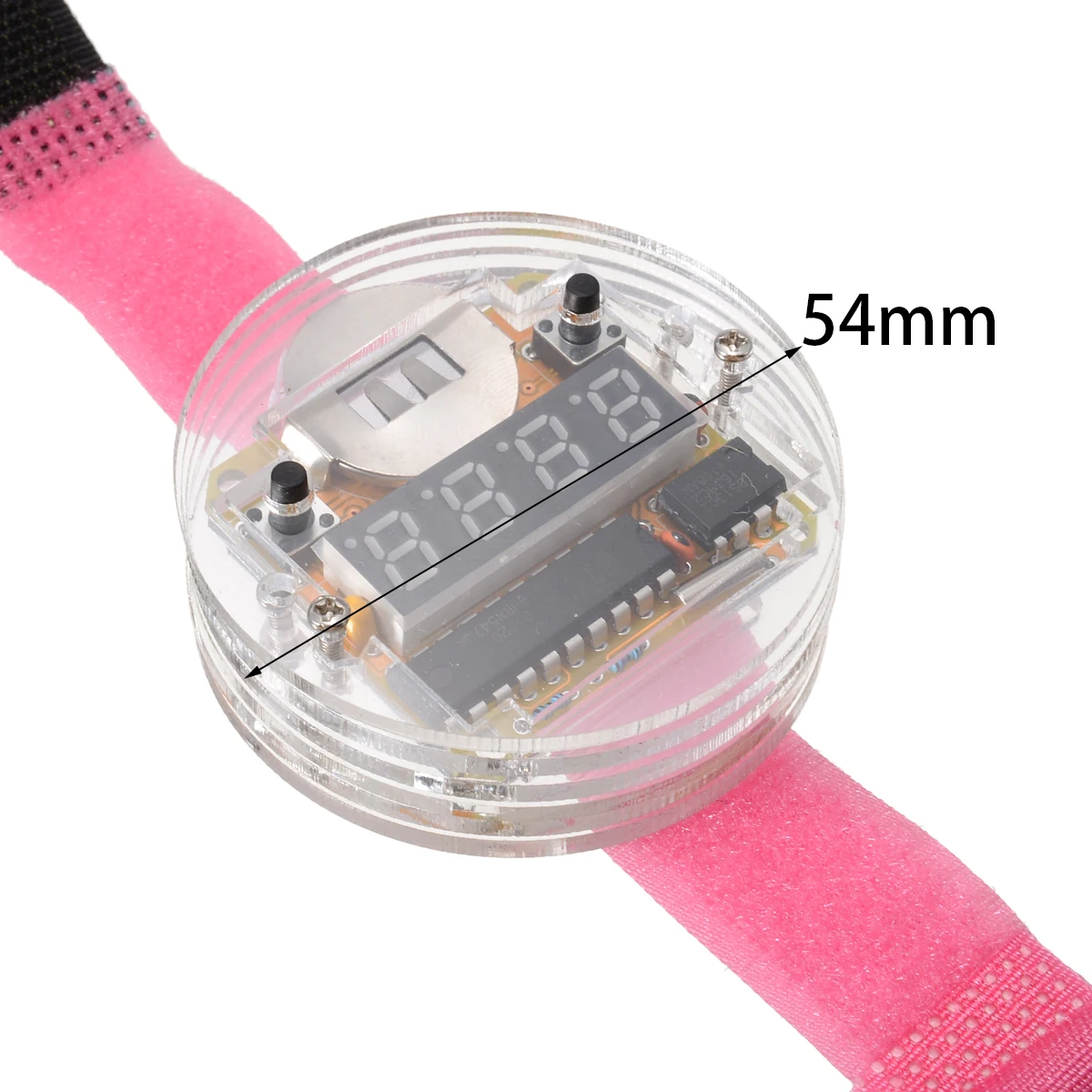 1 комплект новинка светодиодные цифровые часы сделай сам электронные с