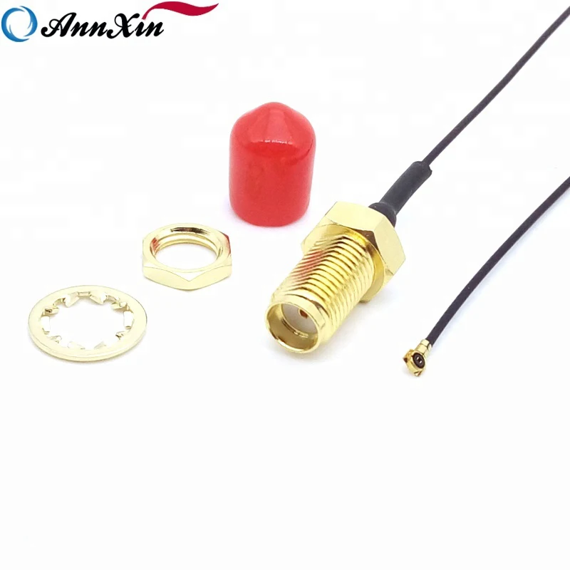 

ANNXIN Original Cable Accepts Private Custom SMA Female to MHF4 RF 0.81mm Pigtail Coaxial Cable