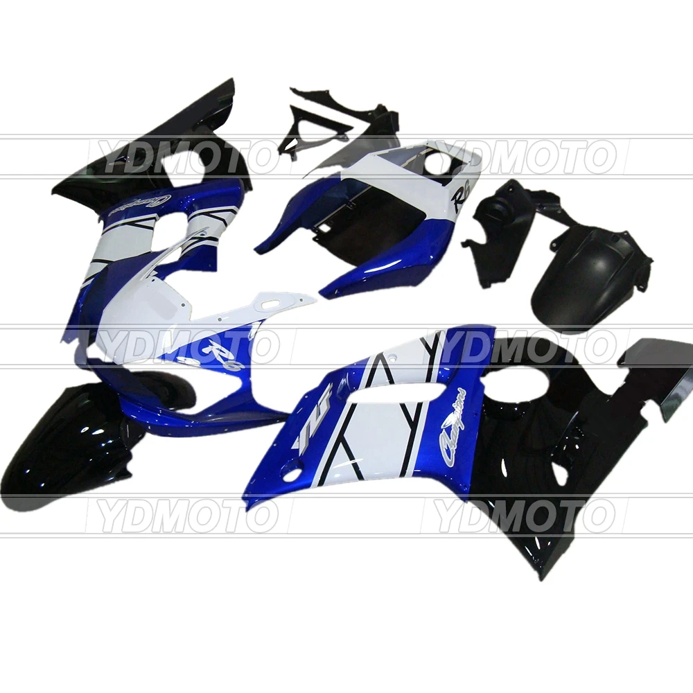 

Motorcycles ABS Fairings For Yamaha YZF R6 1999 2000 2001 2002 Covers Fairing Kit R6 99 00 01 02 Bodywork BLUE BLACK