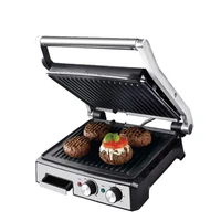 household meat grill electric barbecue smokeless multibaker grinddle non stick grill pan beef roaster churrasqueira eletrica