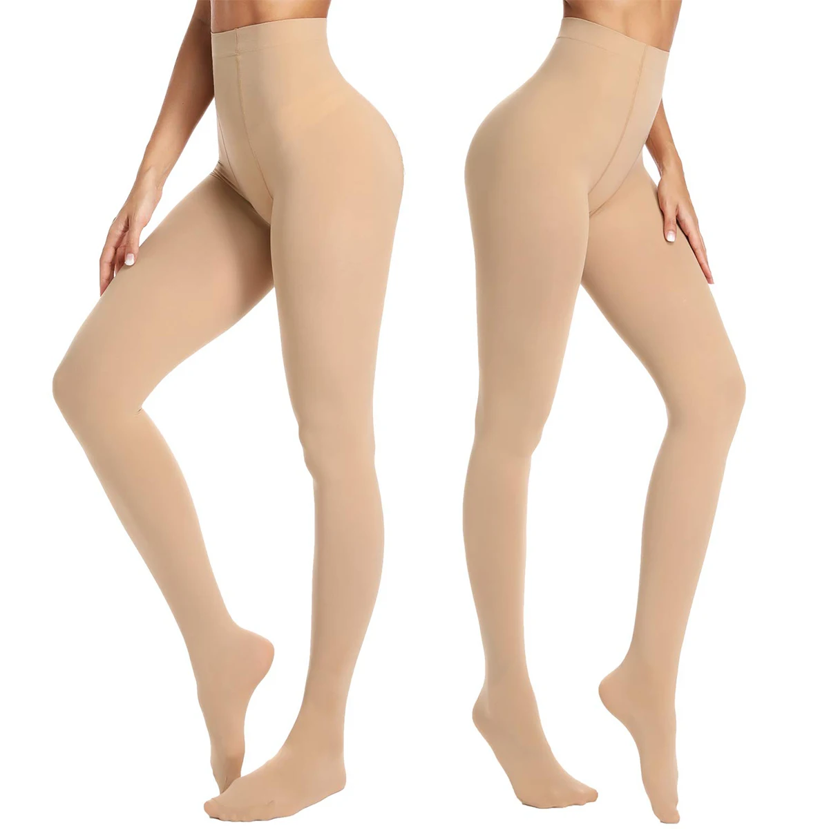 Joyshaper теплые зимние колготки высокого с резинкой в талии сексуальный Для женщин