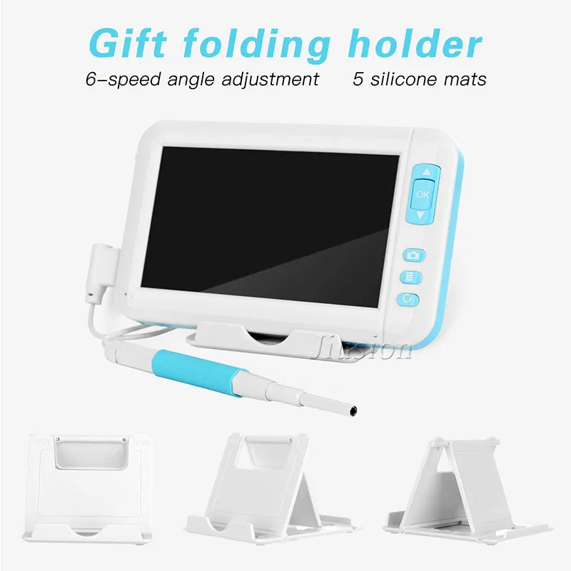 Мини ушной эндоскоп камера ручной отоскоп видеокамера гибкий визуальный