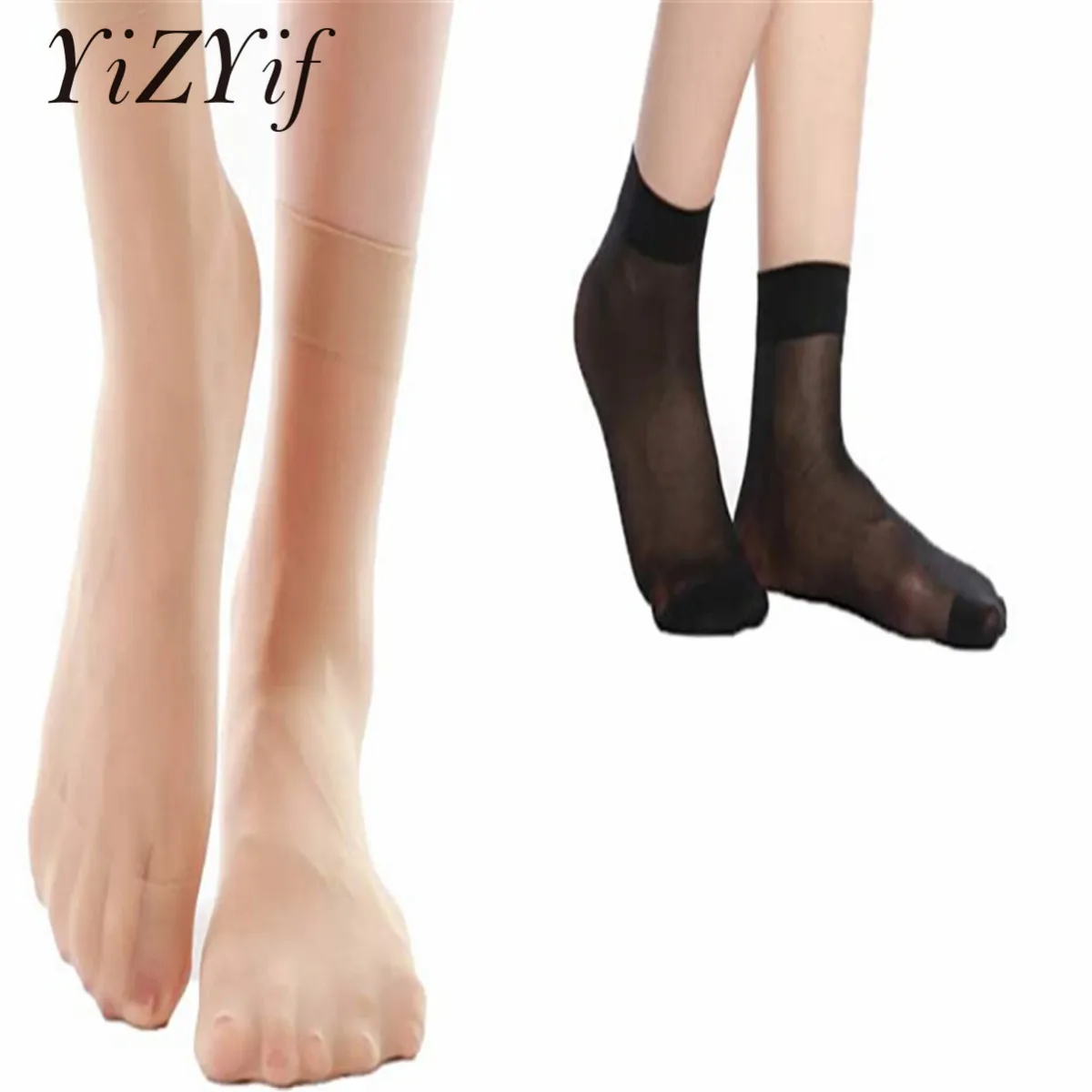 

Комплект женских бархатных носков, тонкие шелковые прозрачные пикантные нейлоновые носки до щиколотки, ультратонкие чулки, лето