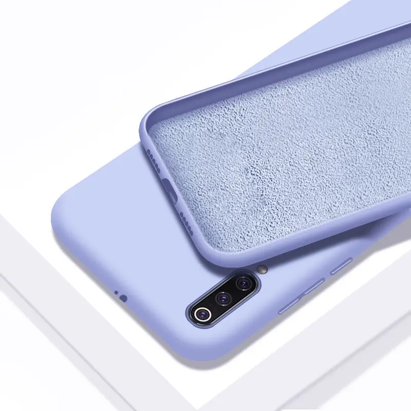 Luxury Soft Silicone Case For Xiaomi Mi 9 8 SE Lite A3 9T Note 10 Mi9 Mi8 Mi9T Redmi K20 7 Pro 8A Note8 Note7 Cover On | Мобильные