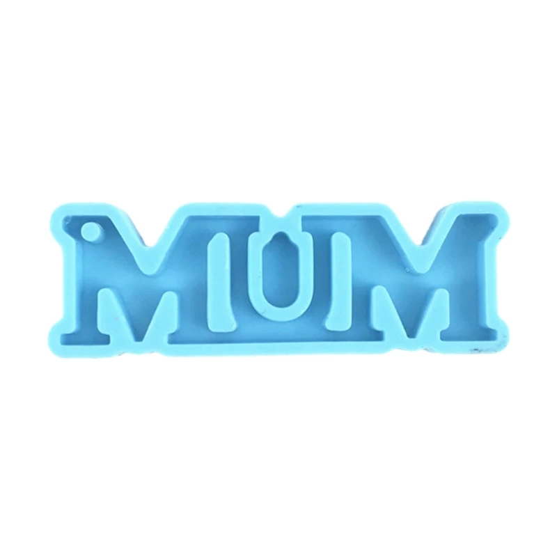 

MUM Letters Keychain Epoxy Resin Mold Pendant Casting Silicone Mould DIY Crafts Ornaments Jewelry Home Decorations Tool