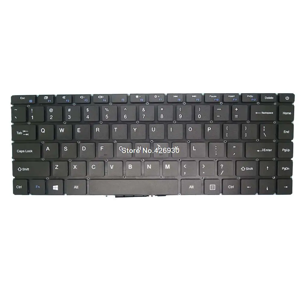 

Клавиатура для ноутбука MB3081012 YXT-NB93-192, английская, английская, Черная/серебристая, без рамки, 98% Новинка