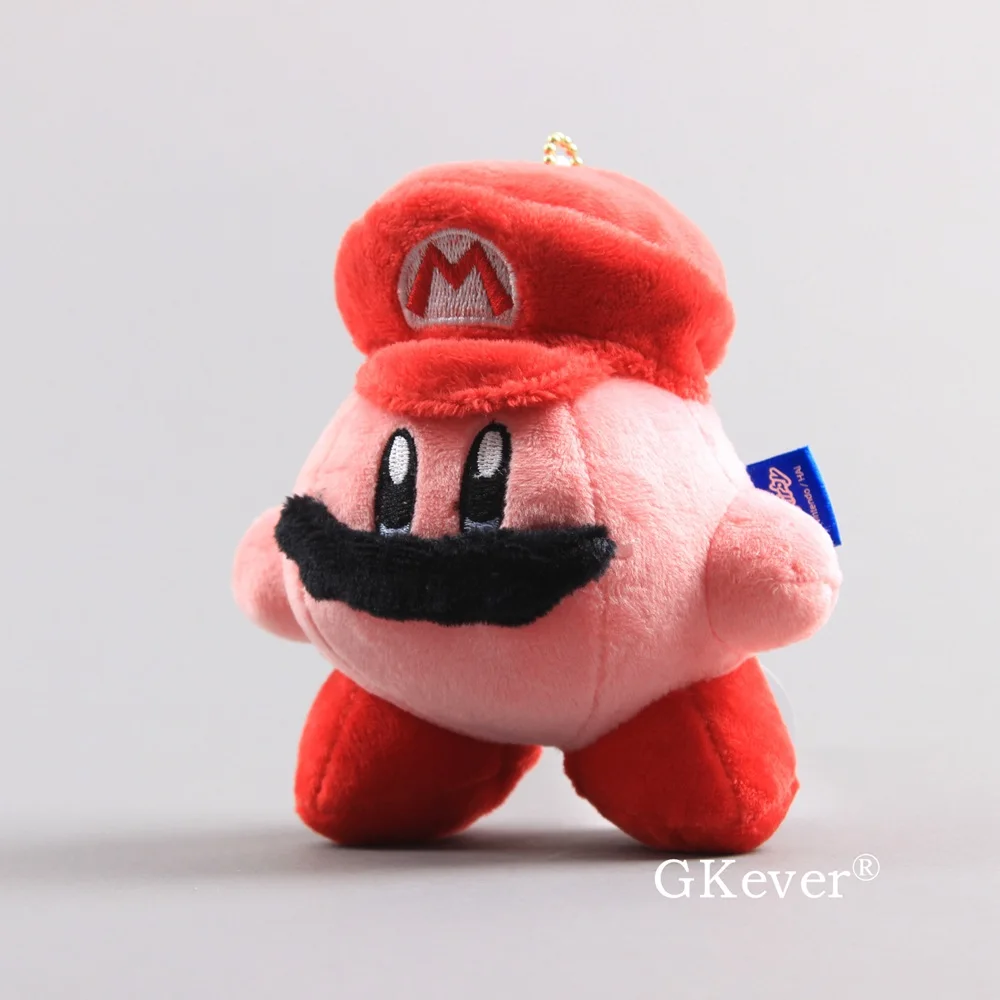 Милый плюшевый Кирби игрушки куклы Мягкие животные игрушки Кирби Игрушка Супер Марио мягкие куклы дети подарок на день рождения 13 см
