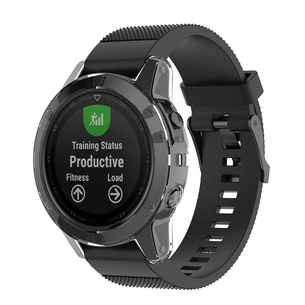 Ultra-thin Soft TPU Protector Case Cover Protective Shell For Garmin Fenix 5 Smart Watch Anti-fall Silicone Cases | Электроника