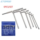 Телескопический измеритель отверстий с внутренним телескопические измерители, 6 шт.компл., Малый измеритель отверстий, 516-6 дюймов, 4 шт.