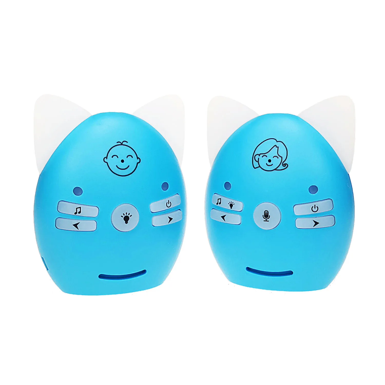 

V20/V30 Portable Baby Sitter 2.4GHz Baby Monitor Audio Digital Voice Broadcast Double Talk Night light