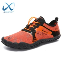 breathable quick dry swimming aqua shoes outdoor seaside water upstream shoes barefoot five fingers fitness sports sneakers men