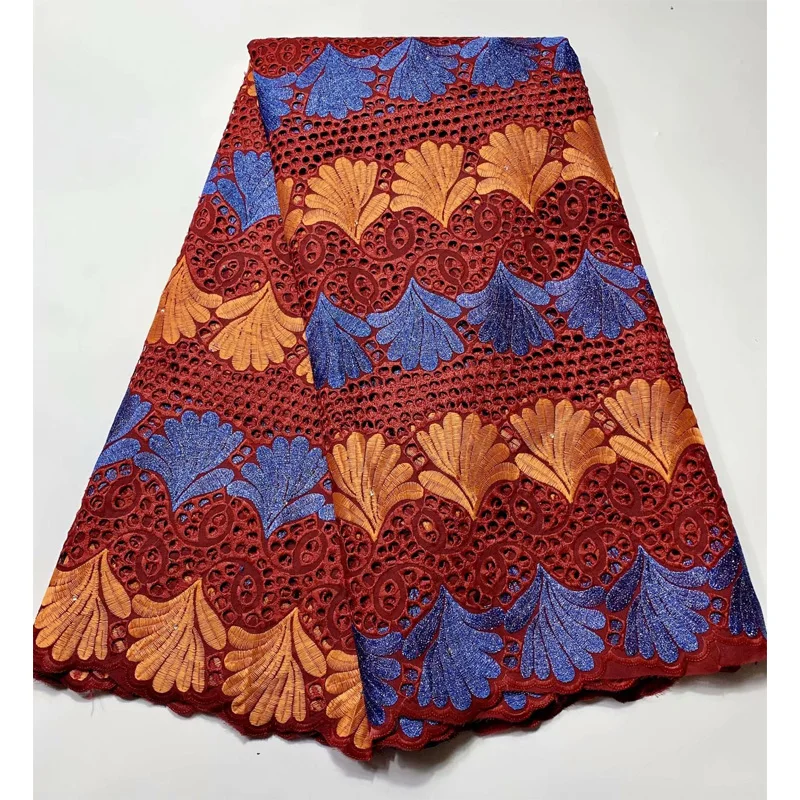 

Luxury Brocade Lace Fabric for Wedding Party Dress High Quality African Jacquard Fabric Lace Nigerian French Tulle Lace 5yards