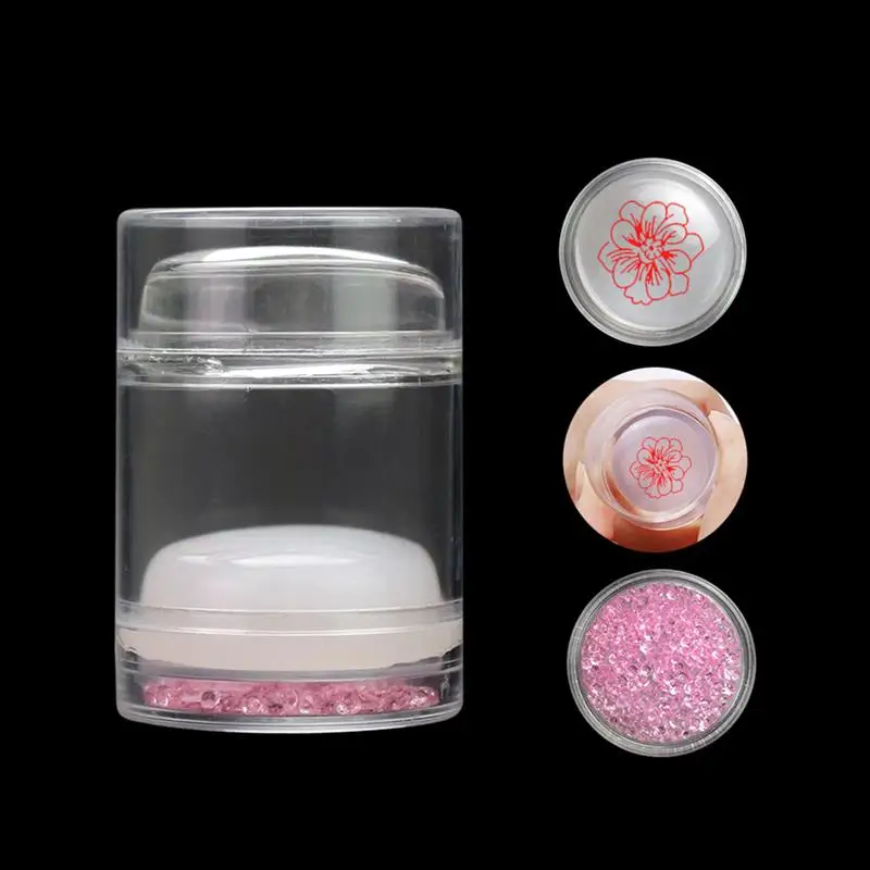 

Двухстороннее Силиконовое уплотнение для дизайна ногтей прозрачное с уплотнением для французского маникюра со скребком с уплотнением инс...