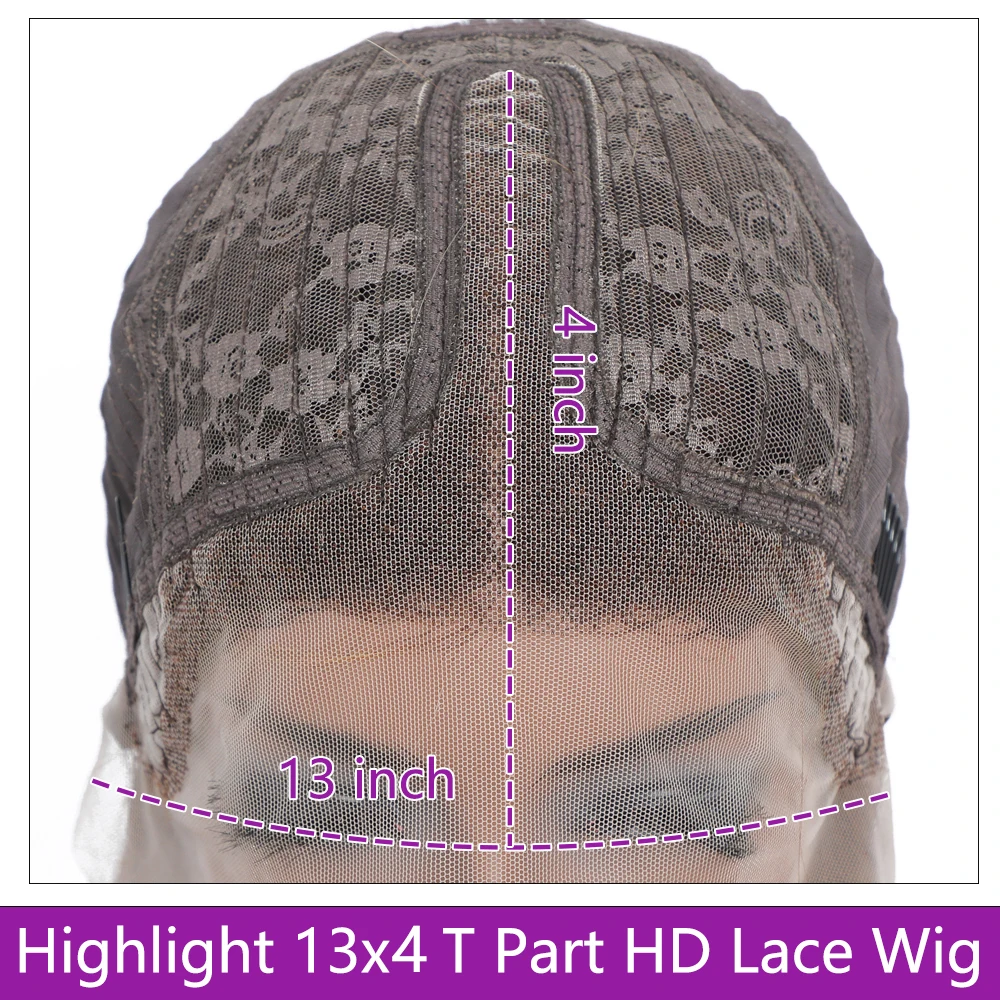 Искусственные волосы высокой четкости прямые коричневые 13x 4 32 дюйма | Шиньоны и