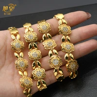 dubai 2021 trendy copper bracelets luxury brand woman bracelet jewerly african indian arabic wholesale jewellery wedding gifts