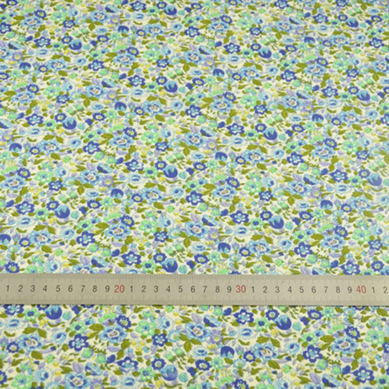 2021 Новое поступление милые цветы дизайн хлопок ткань простой пэчворк см текстиль