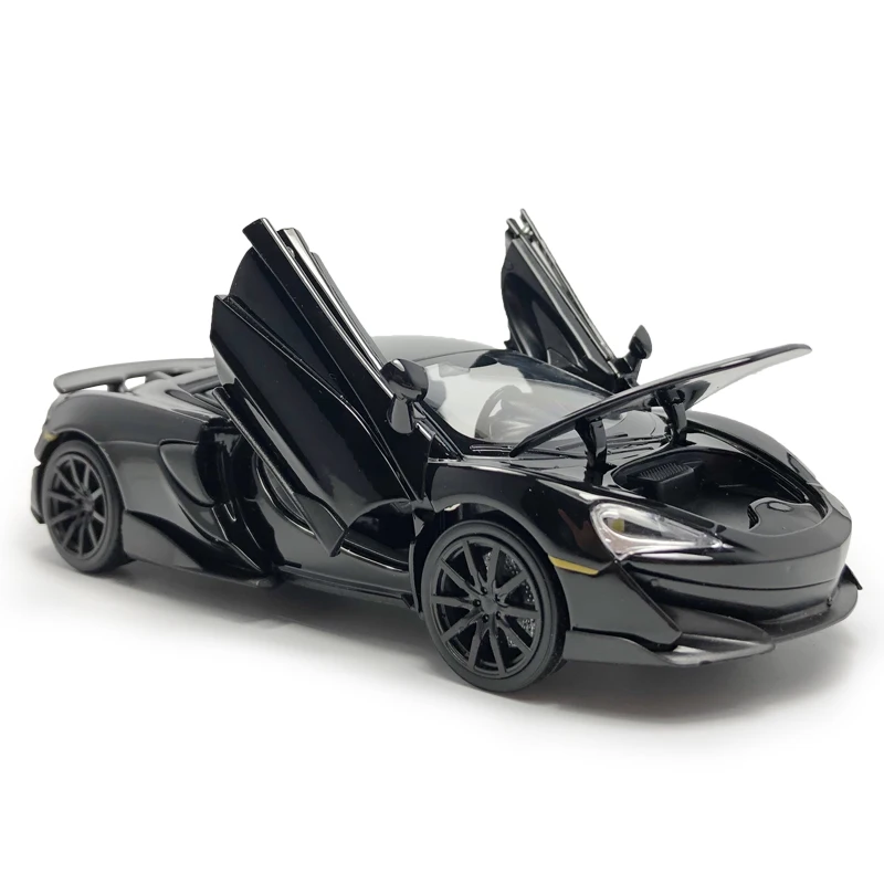 HOMMAT 1:32 Масштаб McLaren 600LT 2019 Supercar модель автомобиля литой сплав игрушечный