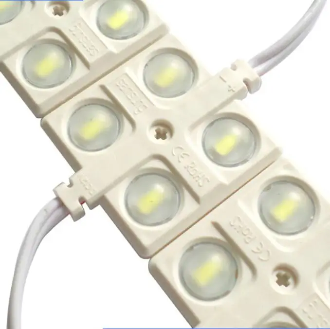 Светодиодный модуль 2 Вт 12 В постоянного тока белый цвет высокая яркость 20 шт.