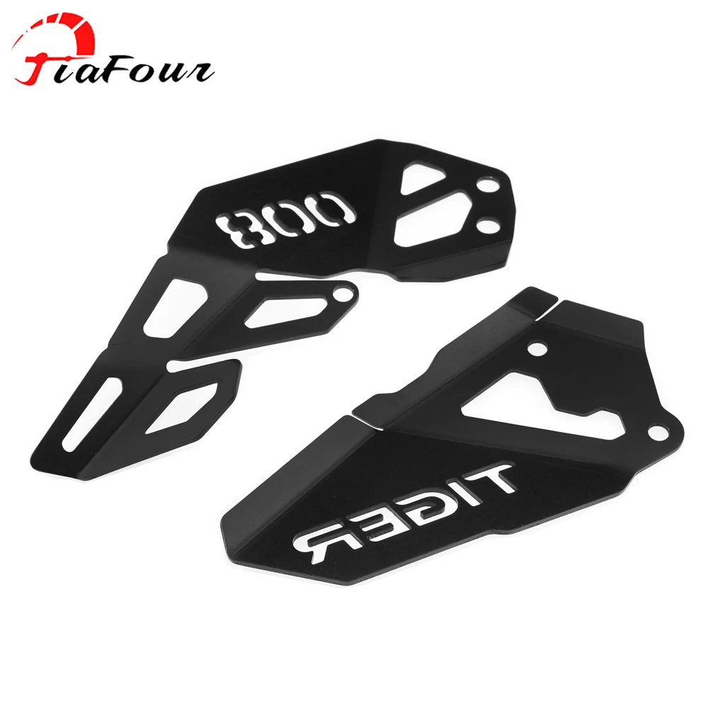 

For TRIUMPH TIGER 800 TIGER 800/XC/XCA/XCX Foot Peg Heel Plates Guard Protector Pedal Footrest Protection Cover