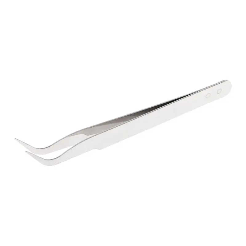 Stainless Steel Clip Cleaning Tweezers Pet Ear Grooming Reptile Feeding Supplies