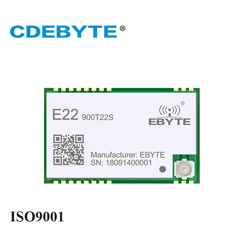 Ebyte E22 900T22S LoRa SX1262 915 МГц 868 22dBm IoT модуль SMD RF UART приемопередатчик IPEX штамп антенна