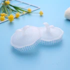 2 шт. силиконовые шампунь для кожи головы душ стиральная щетки для волос головы массажные Расчески Щетка очистки от волос ванны силикона расчески