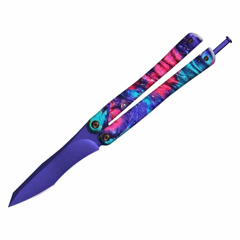 

Personality Creative Car Sticker for Fantasy Butterflies Knives PVC Stickers