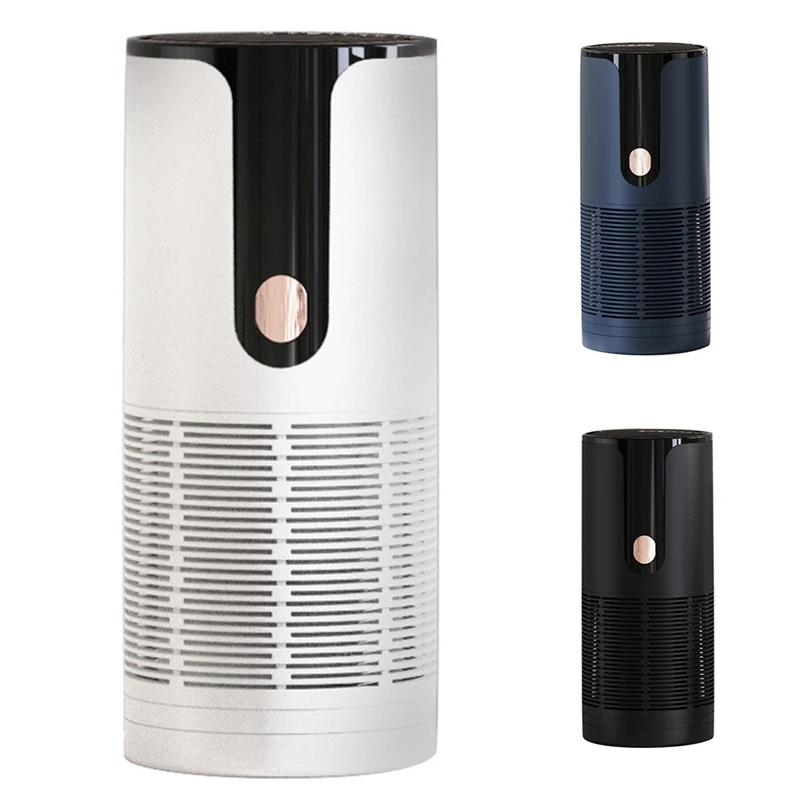

Portable Car Air Purifier Diffuser HEPA Filter Cleans Air Odor Eliminatorfor Traveling Home Car And Office Use