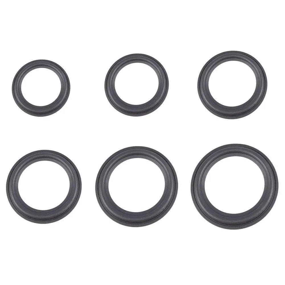 3/4/5/6/6.5/8/10/12 inch Elastic Rubber Edge Ring For Speaker soft Repair Surround Woofer durable U8C2 | Электроника