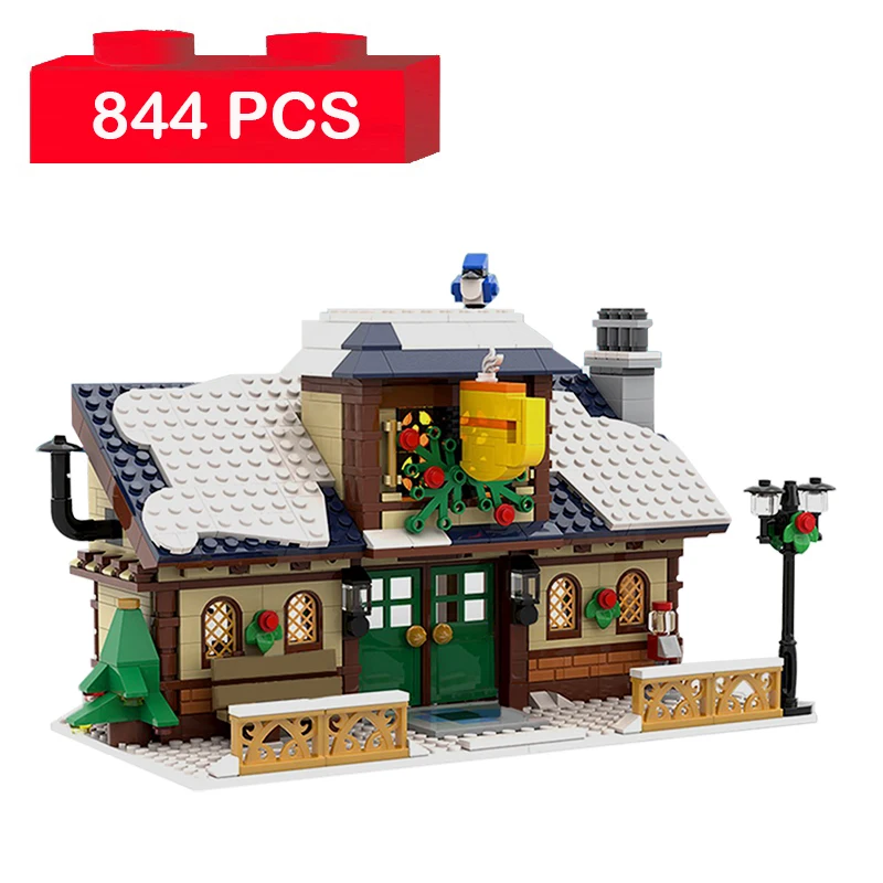 

Детский конструктор «Зимняя деревня»