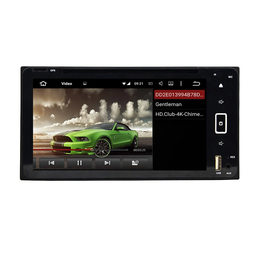 6 95 &quot2 Din PX6 Android 9 0 автомобильное радио для Toyota RAV4 Corolla Hilux 2006-2010 dvd-плеер ядерный