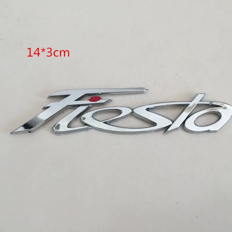 1 шт. 3D ABS Fiesta автомобильная буква задняя фотоэмблема значок наклейка