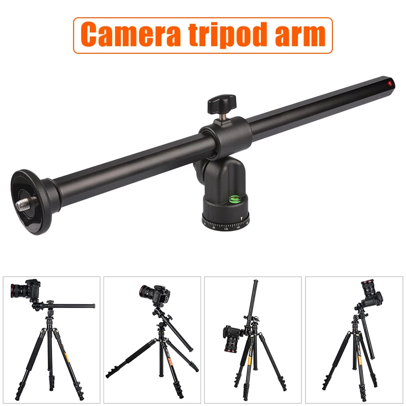 

Rotatable Camera Tripod Boom Arm External Multi-Angle Center Column Extension Arm GDeals