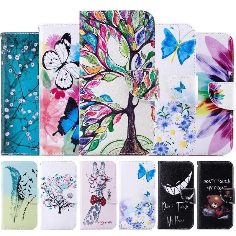 Чехол для телефона в стиле ретро Samsung Galaxy M10 S8 S9 S10 S10E S20Fe A6 A7 A8 J4 J6 Plus 2018 J3Prime кожаный