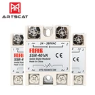 SSR-10VA SSR-25VA 10A 25A 100A твердотельное реле; Реле; Регулятор напряжения 24-380 В переменного тока; Выход SSR 10 ВА 25 ва 40 ва 50 ВА 60 ВА 100 ва