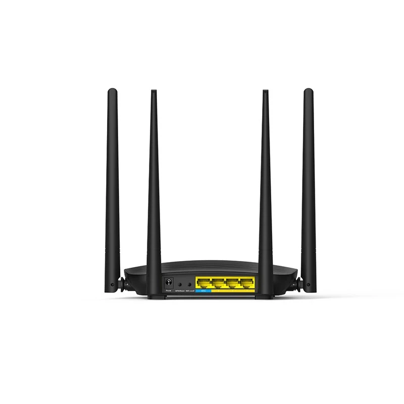 Tenda AC5 Двухдиапазонный AC1200 WiFi маршрутизатор (AC1200 LAN 3*10/100) 4*5dBi антенны |