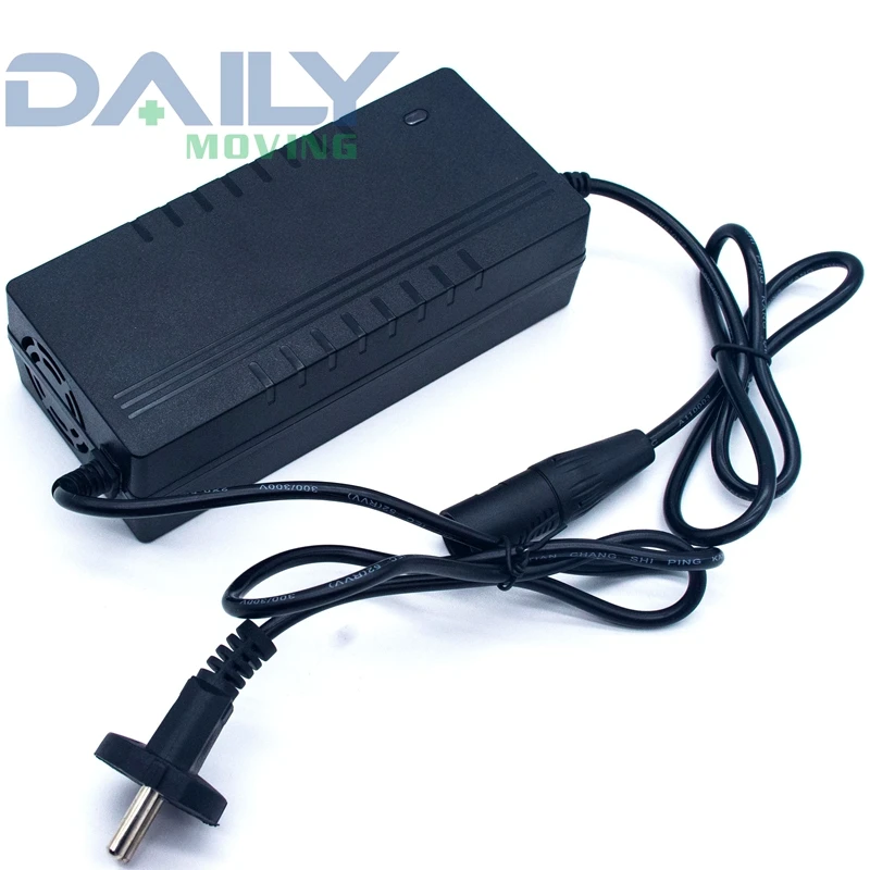 Низкая цена 29 4 в 5 А литиевое зарядное устройство с вентилятором для гольф-мобиля