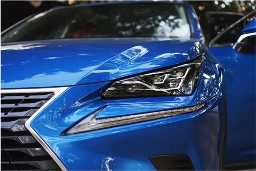 Автомобильная фара bupmer для Lexus фары NX200 NX200T NX300T автомобильные аксессуары все в светодиодный противотуманный фонарь для Lexus фары