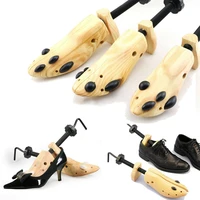 1pcs shoe stretcher wooden shoes tree shaper rackwood adjustable flats pumps boots expander trees size sml