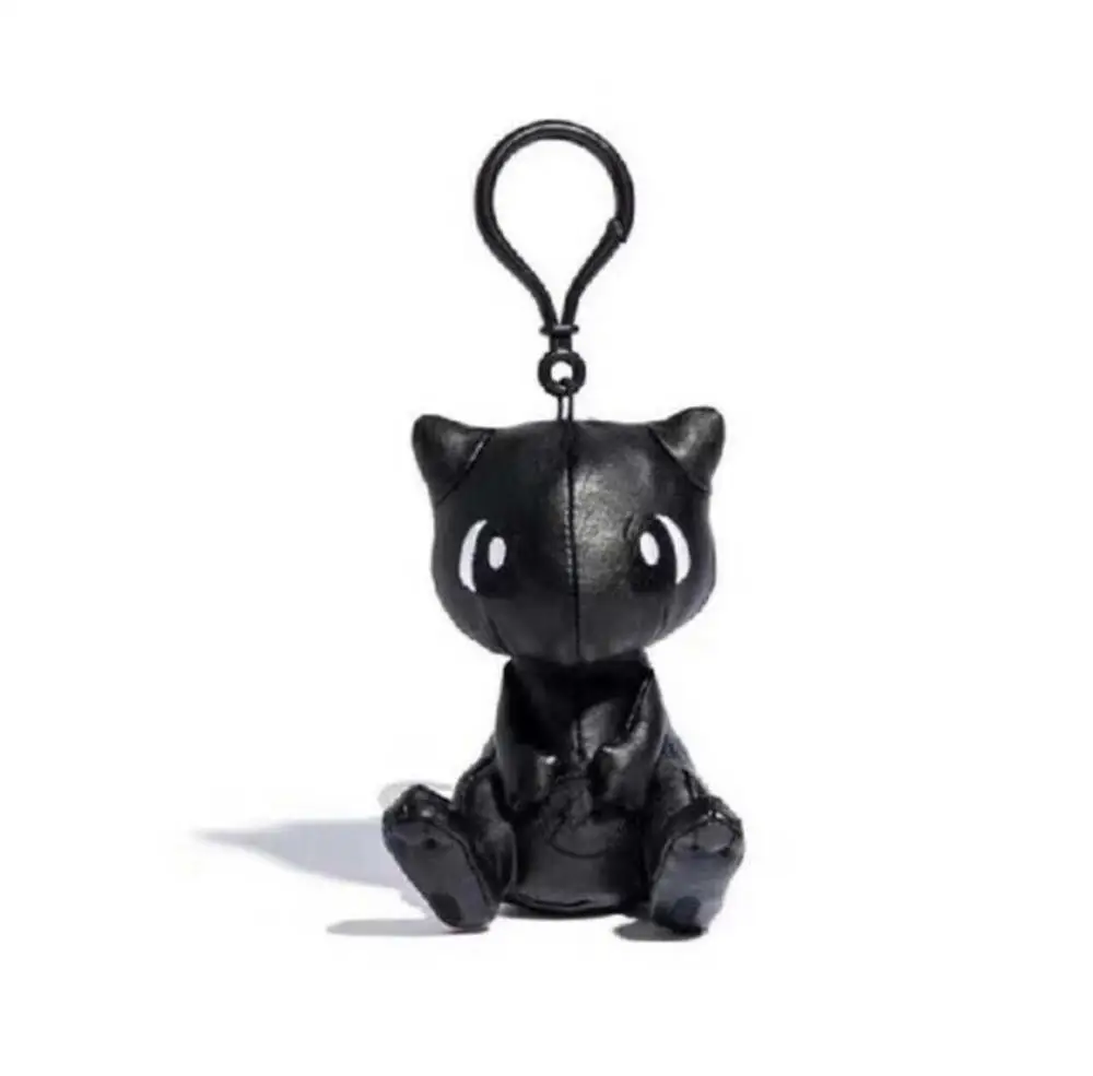 Новая японская творческая плюшевая милая сумка с черным молниевым соединением