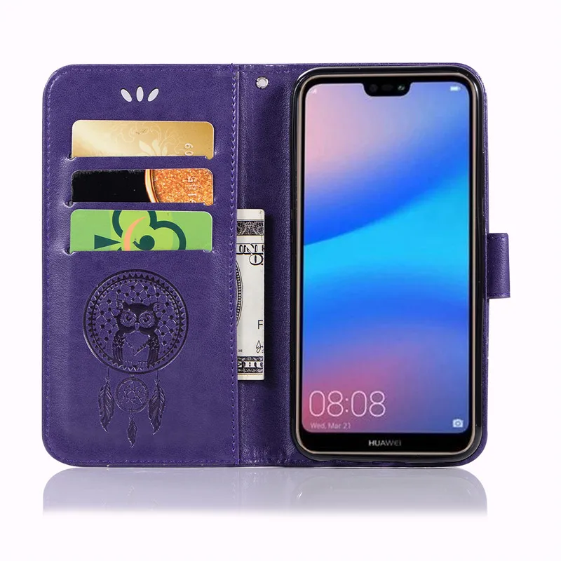 Чехол для Huawei P20 Lite чехол флип-чехол из искусственной кожи телефона P 20 P20Lite