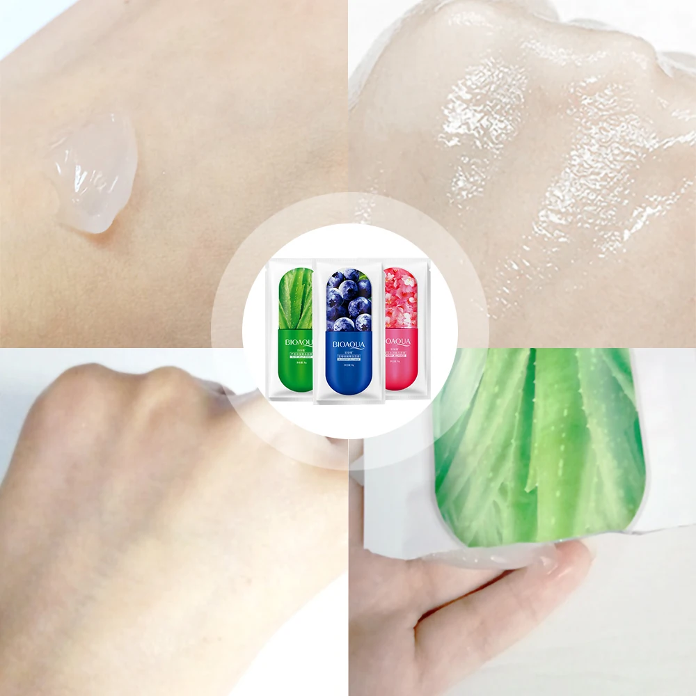 1 шт. глубоко увлажняющий уход за лицом желе Тканевая маска увлажняющая для лица