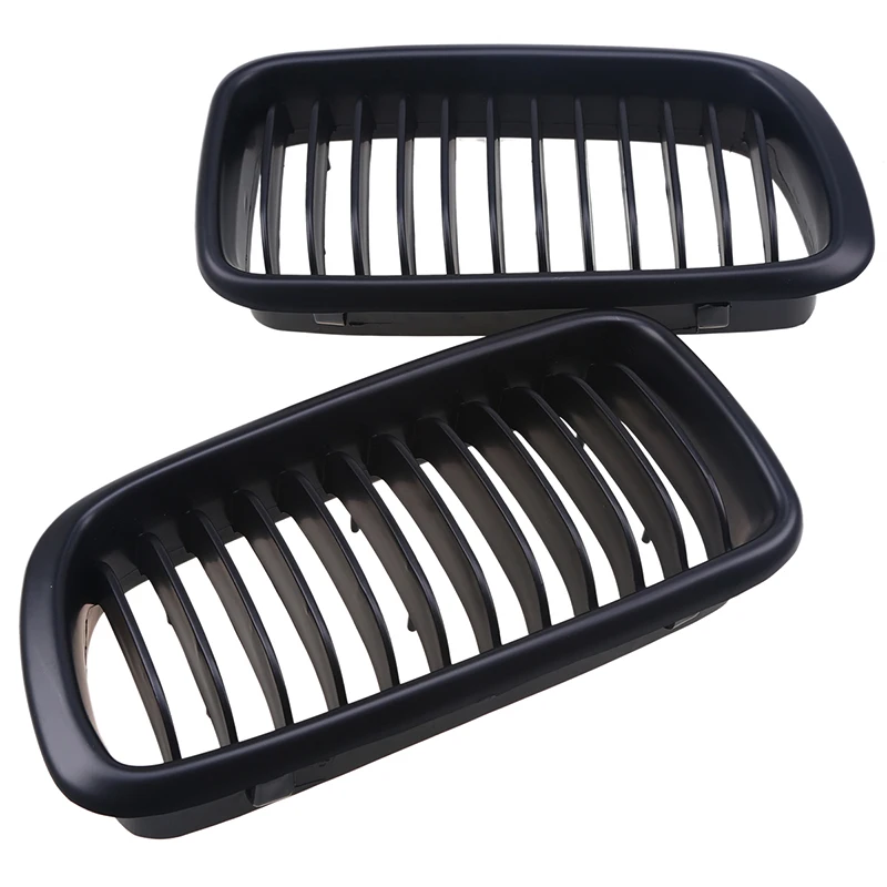 Решетка радиатора переднего бампера POSSBAY матовая черная решетка для BMW серий 7 E38